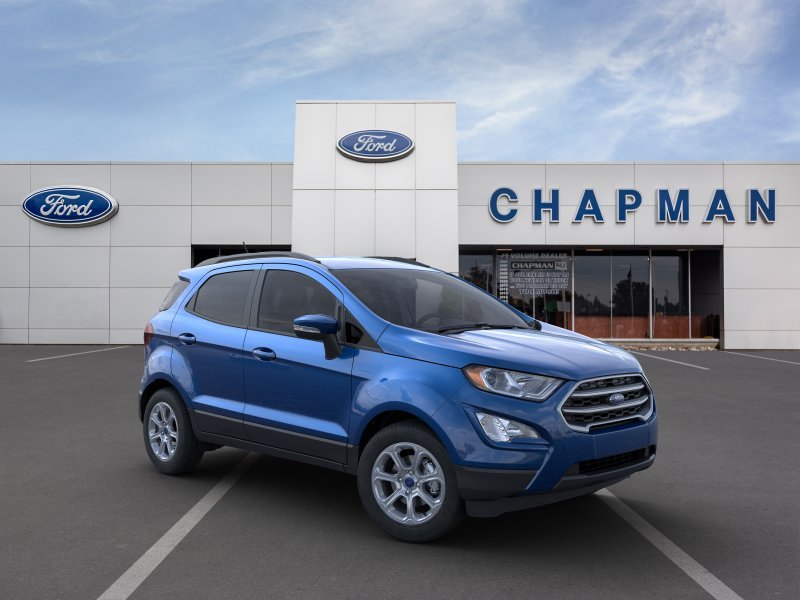 New 2021 Lightning Blue Metallic Ford SE image 7