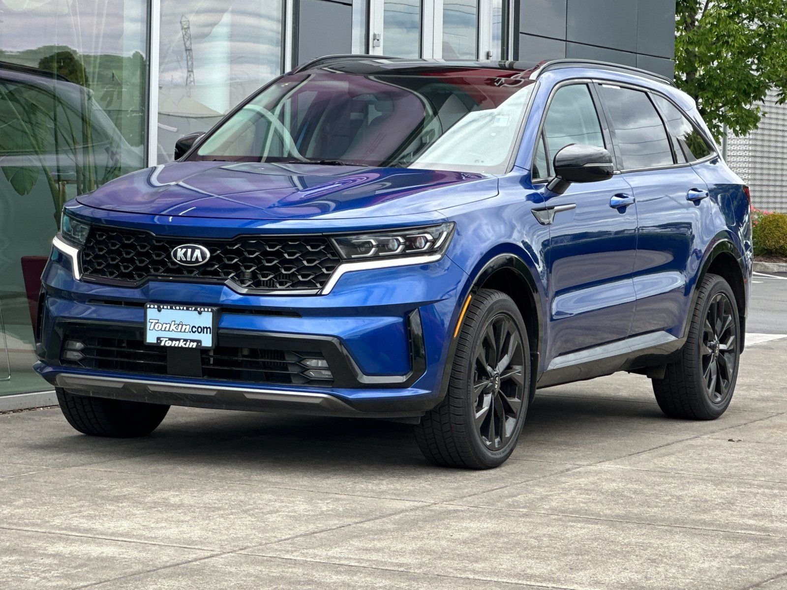 Used 2021 Sapphire Blue Kia SX image 7