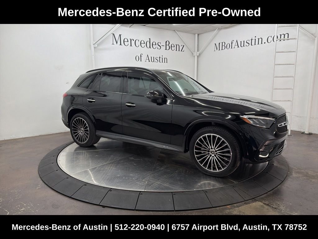 Certified Used 2026 Black Mercedes-Benz GLC 300 image 1