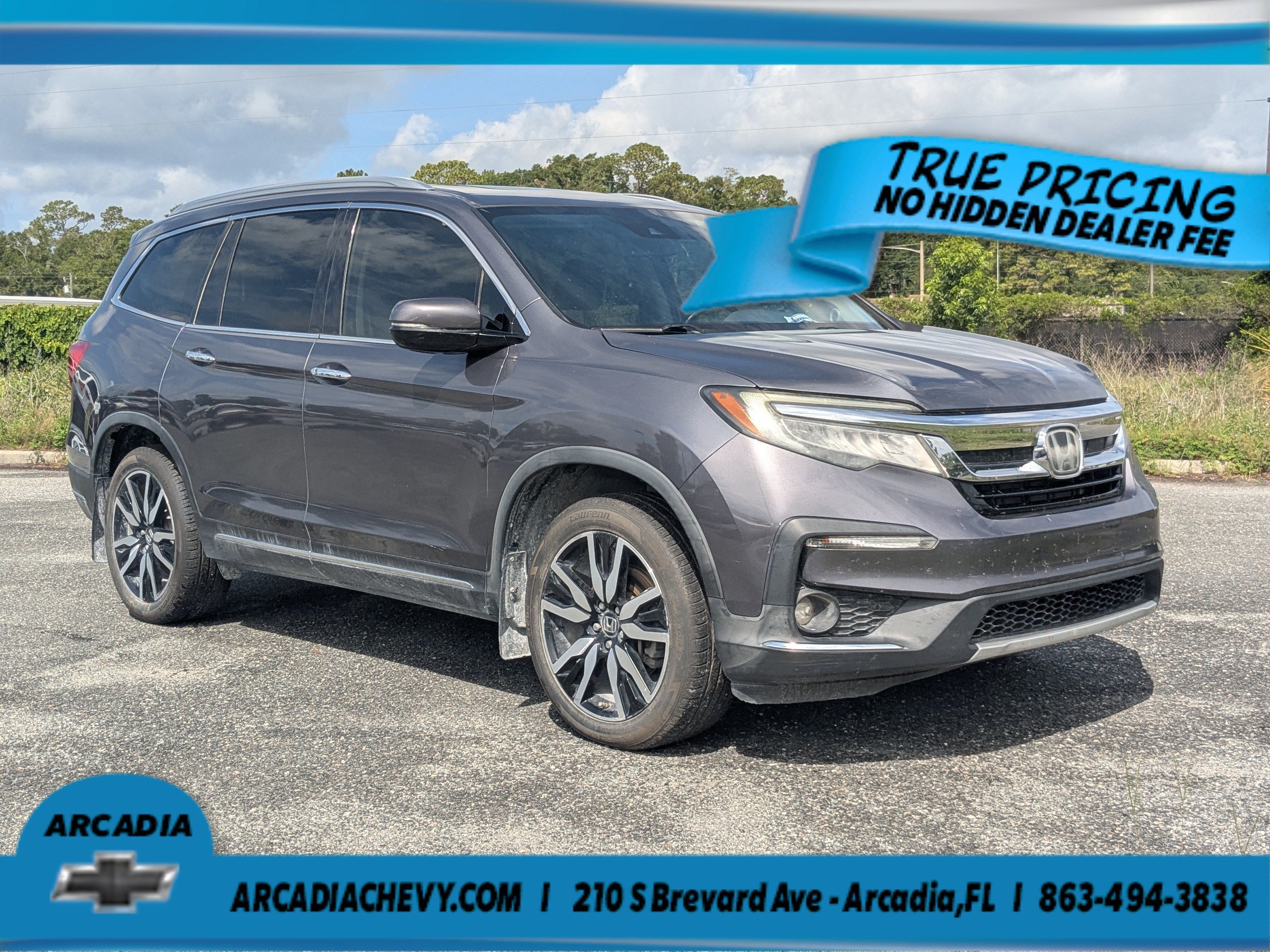 Used 2019 Gray Honda Touring 7-Passenger image 2