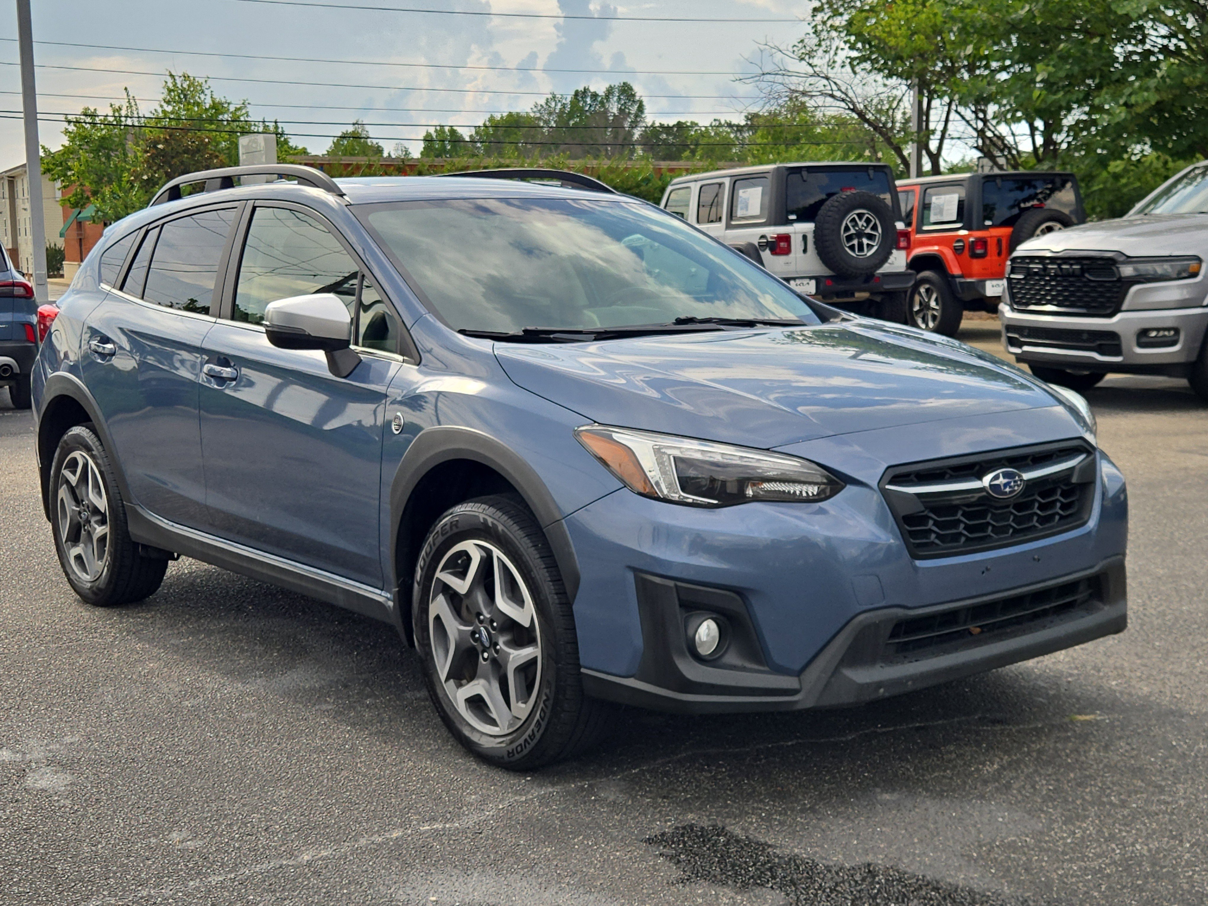 Used 2018 Blue Subaru Limited image 3