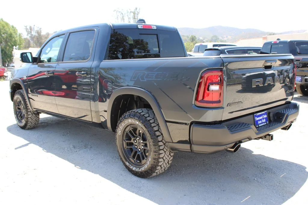 New 2026 Forged Blue Metallic Exterior Paint Ram Rebel image 6