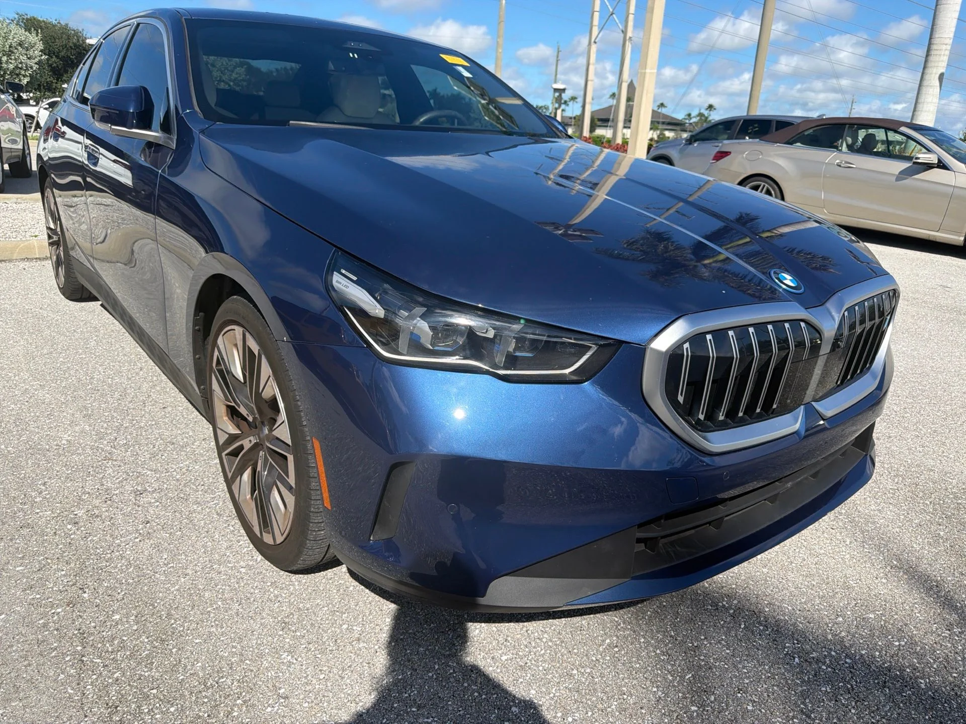 Used 2024 Blue Metallic BMW eDrive40 image 5