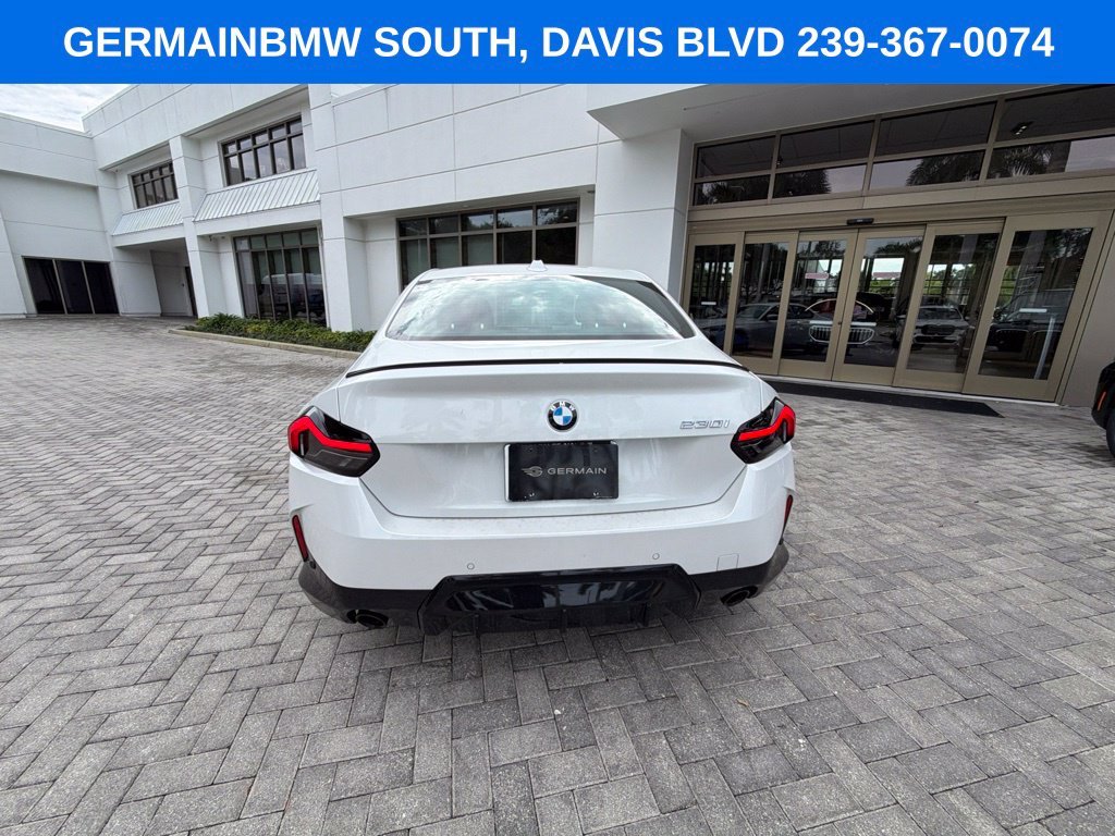 Certified Used 2024 White Metallic BMW 230i image 8