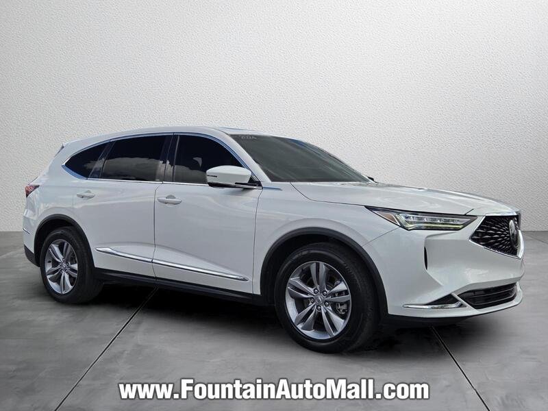 Certified Used 2024 Platinum White Pearl Acura MDX image 6