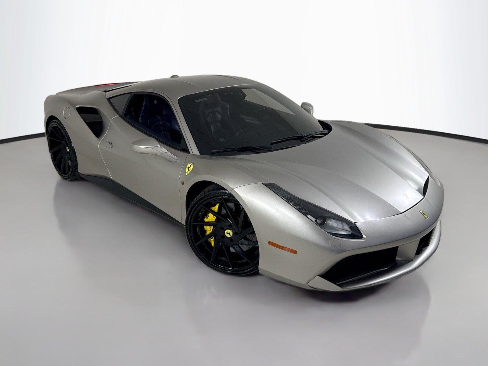 Used 2016 Matte Argento Nurburgring Ferrari Factory Matte Paint | Forgiato Wheels | Full Carbon Interior image 39