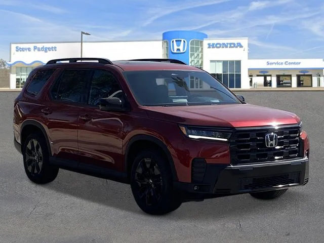 New 2026 Radiant Red Metallic II Honda Black Edition image 5