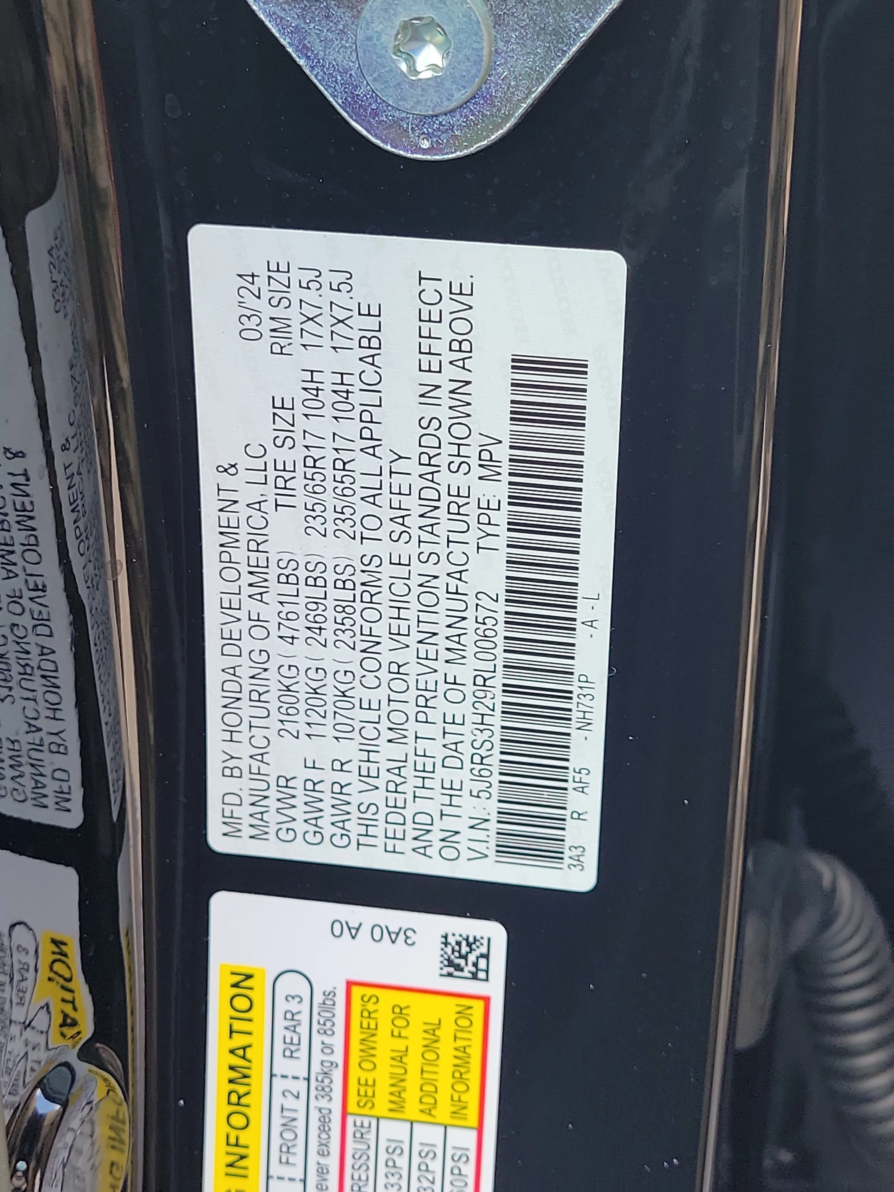 2024 Honda CR-V LX - Photo 33