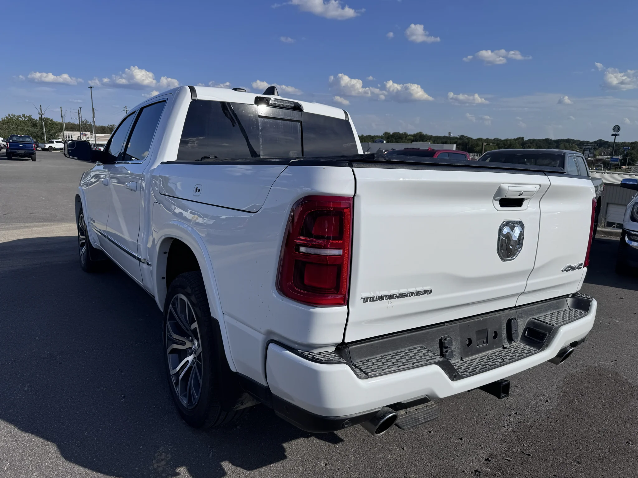 Used 2026 Bright White Clearcoat Ram Tungsten image 8