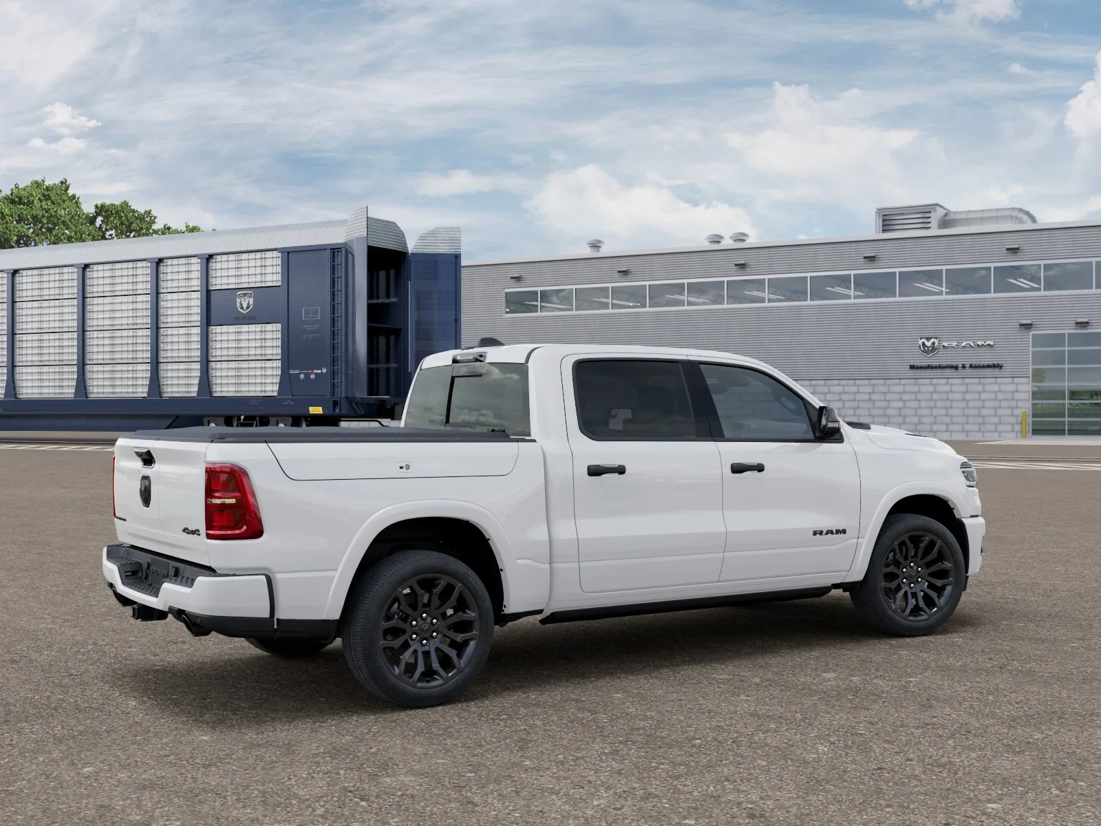 New 2027 Bright White Clear-Coat Exterior Paint RAM Limited image 4
