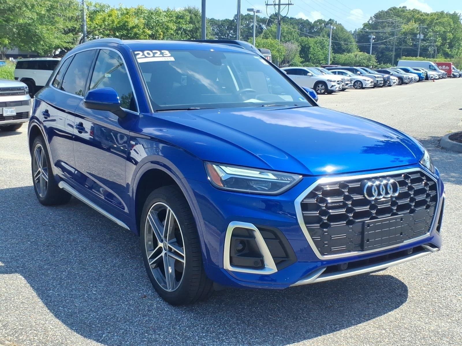 Used 2023 Ultra Blue Metallic Audi S line Premium Plus image 14