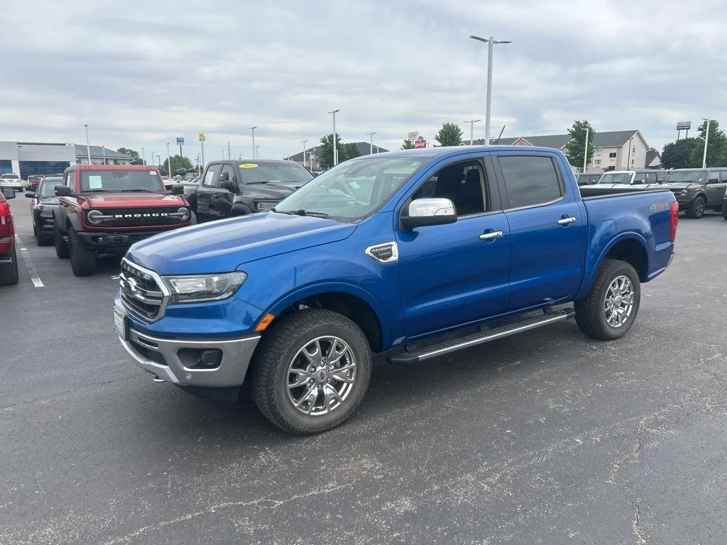 Used 2019 Lightning Blue Ford Lariat image 3
