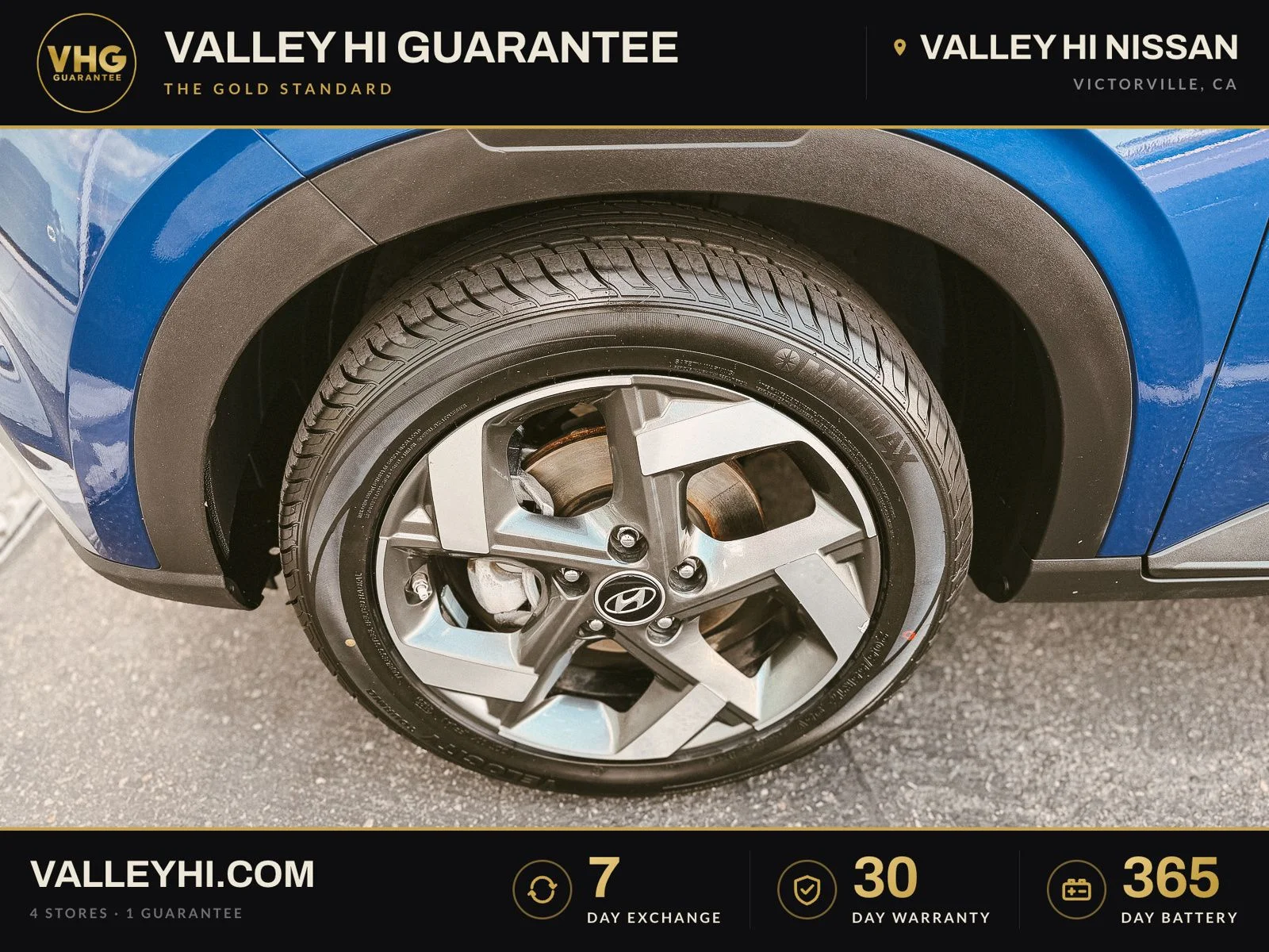 Used 2023 Blue Hyundai Limited image 10