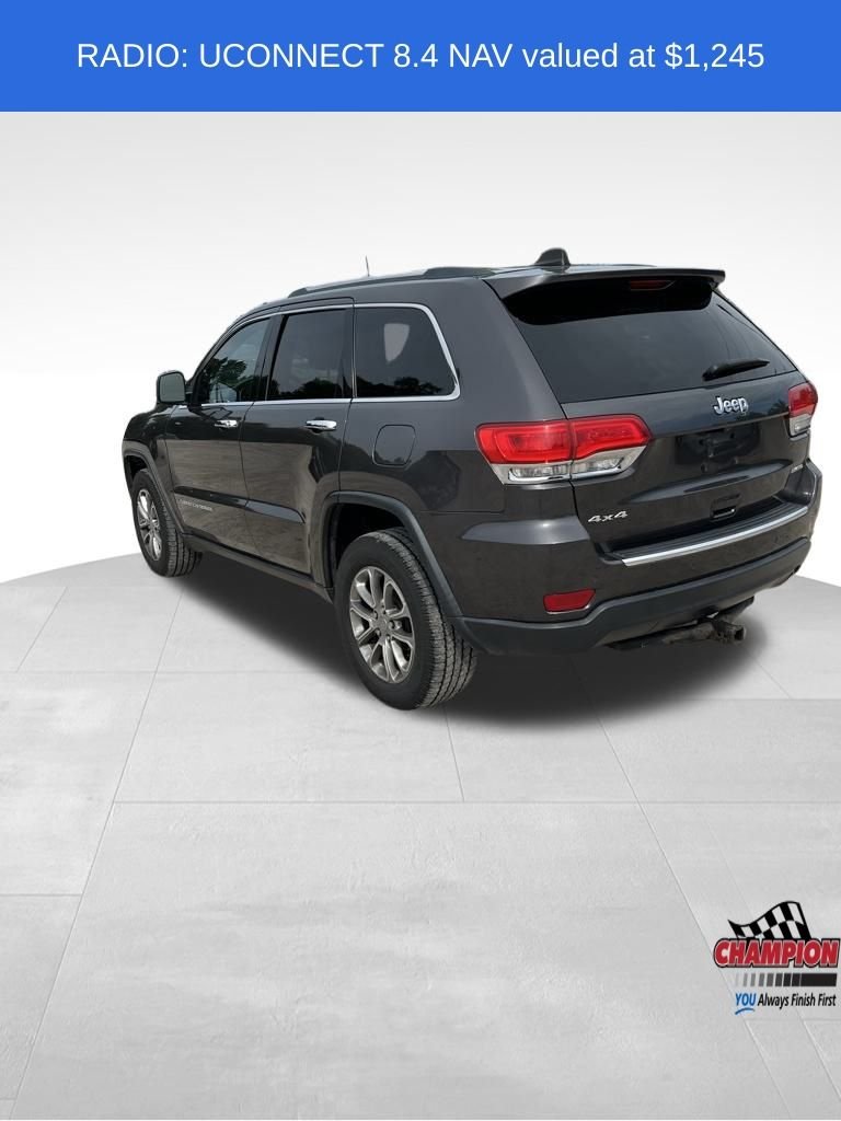 Used 2015 Jeep Grand Cherokee Limited with VIN 1C4RJFBG3FC827922 for sale in Lansing, MI
