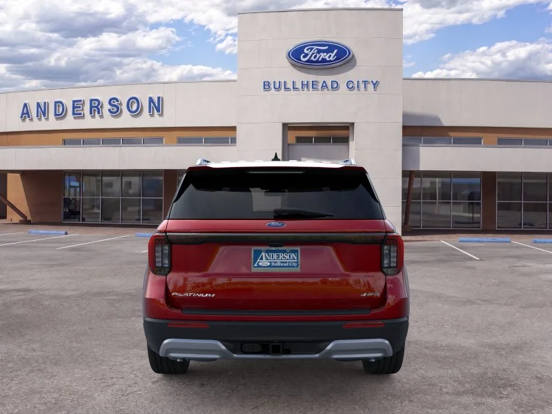 New 2026 Rapid Red Metallic Tinted Clearcoat Ford Platinum image 5