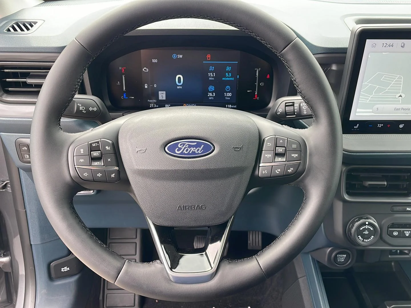New 2026 Carbonized Gray Metallic Ford LARIAT image 13
