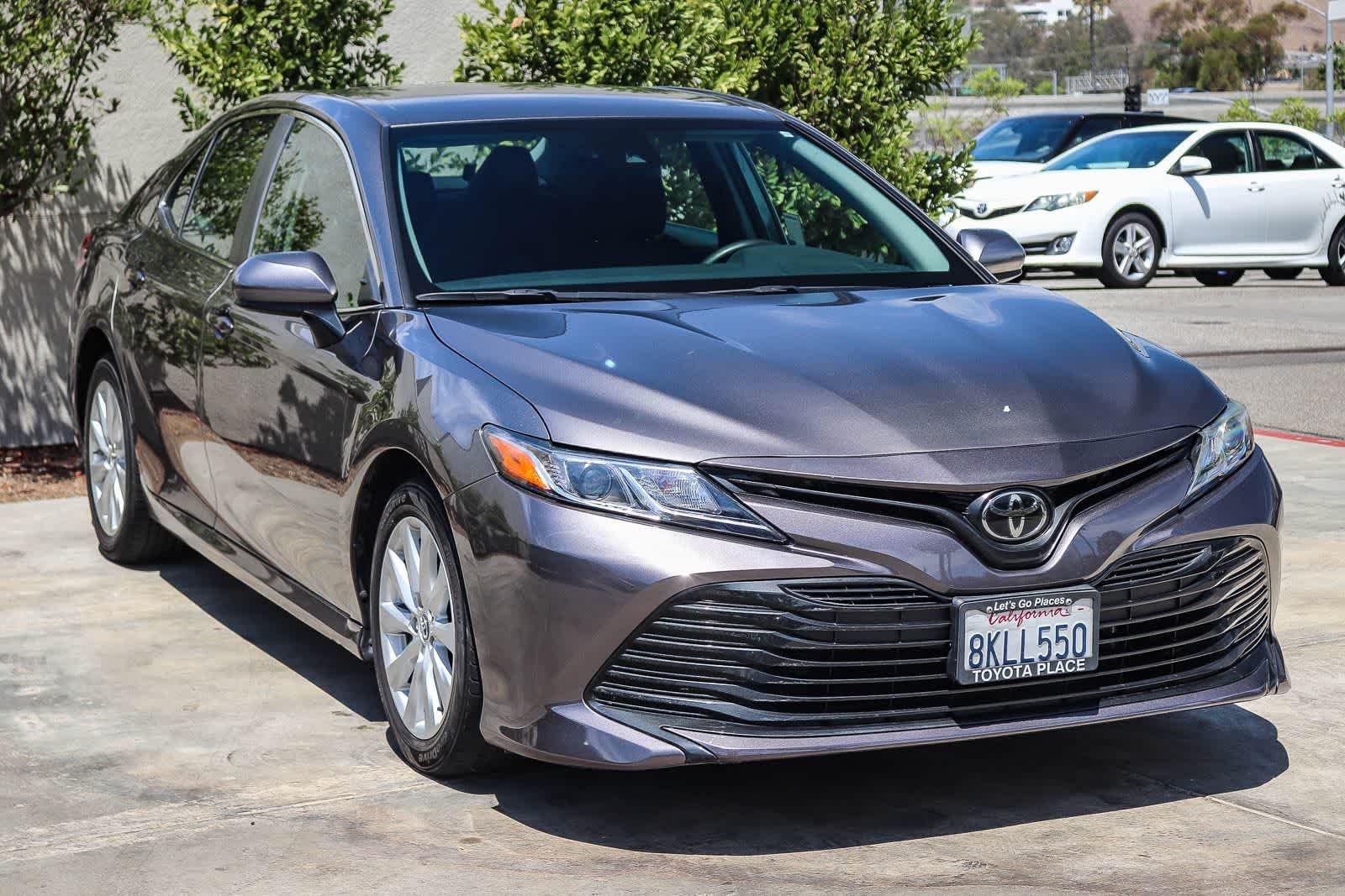 Used 2019 Predawn Gray Mica Toyota LE image 3