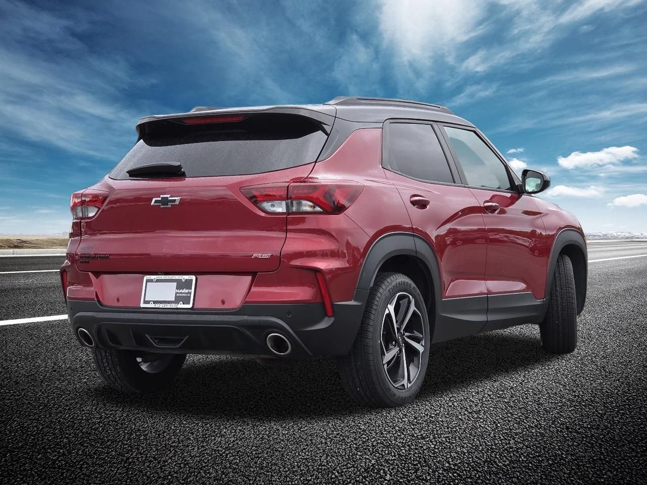 Used 2021 SCARLET RED METALLIC Chevrolet RS image 21