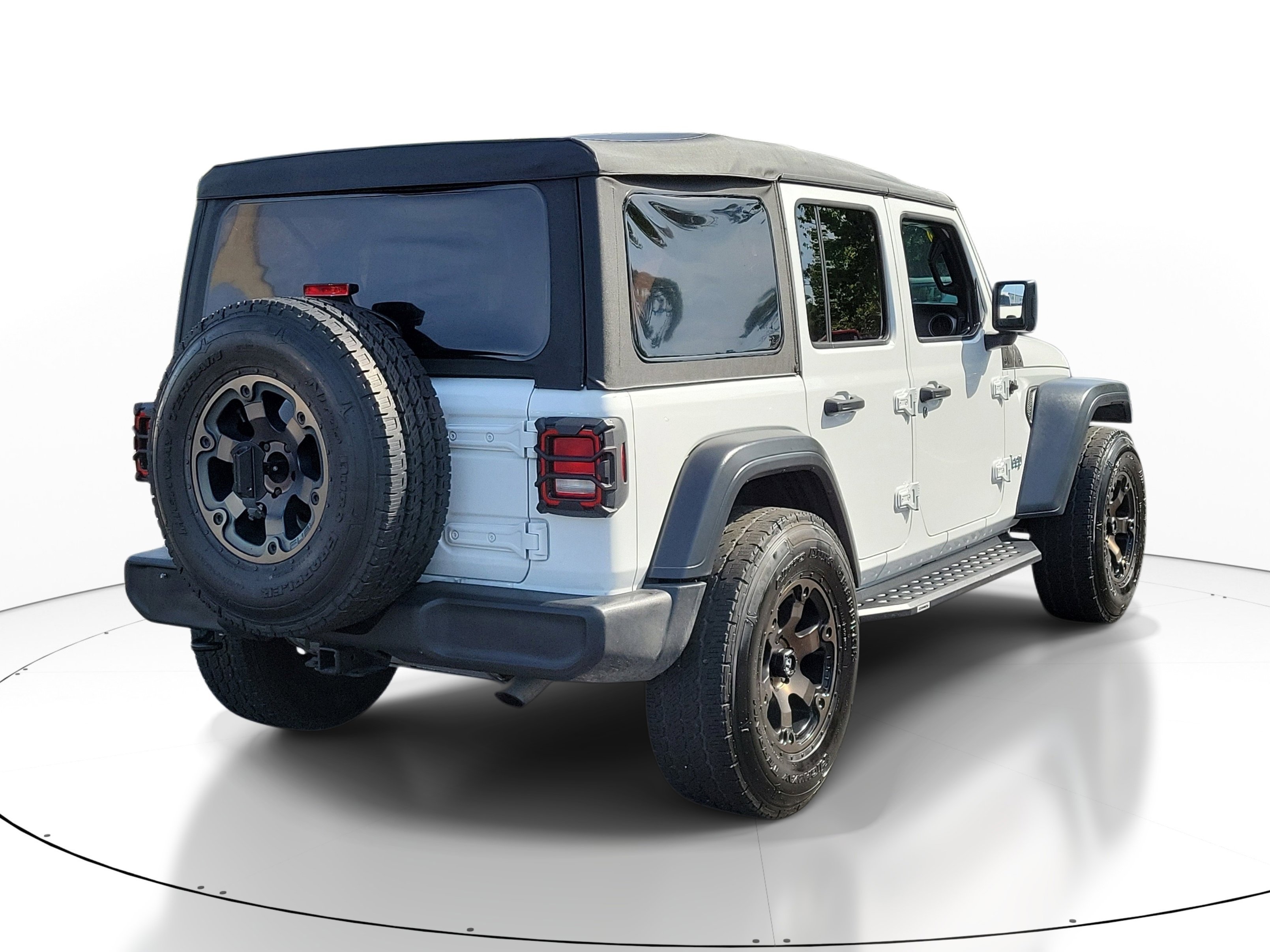 Used 2019 Bright White Clearcoat Jeep Unlimited Sport S image 5