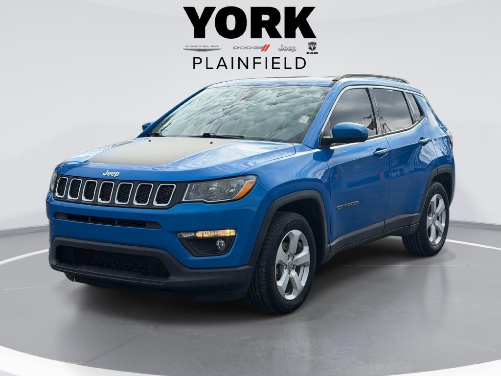 Blue 2021 Jeep Compass SUV / Crossover Front-Wheel Drive Automatic
