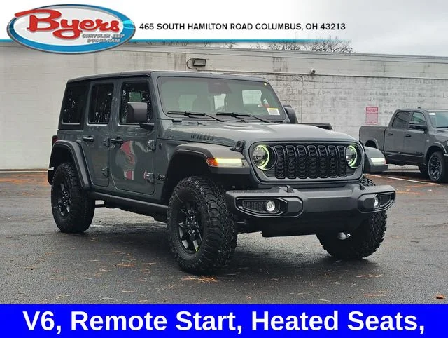 New 2026 Gray Jeep Willys image 1