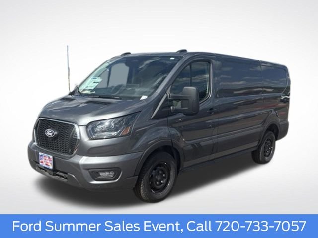 New 2026 Carbonized Gray Metallic Ford Cargo Van image 1