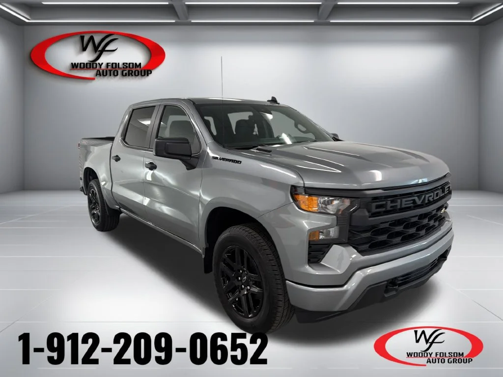 New 2026 Sterling Gray Metallic Chevrolet Custom image 1