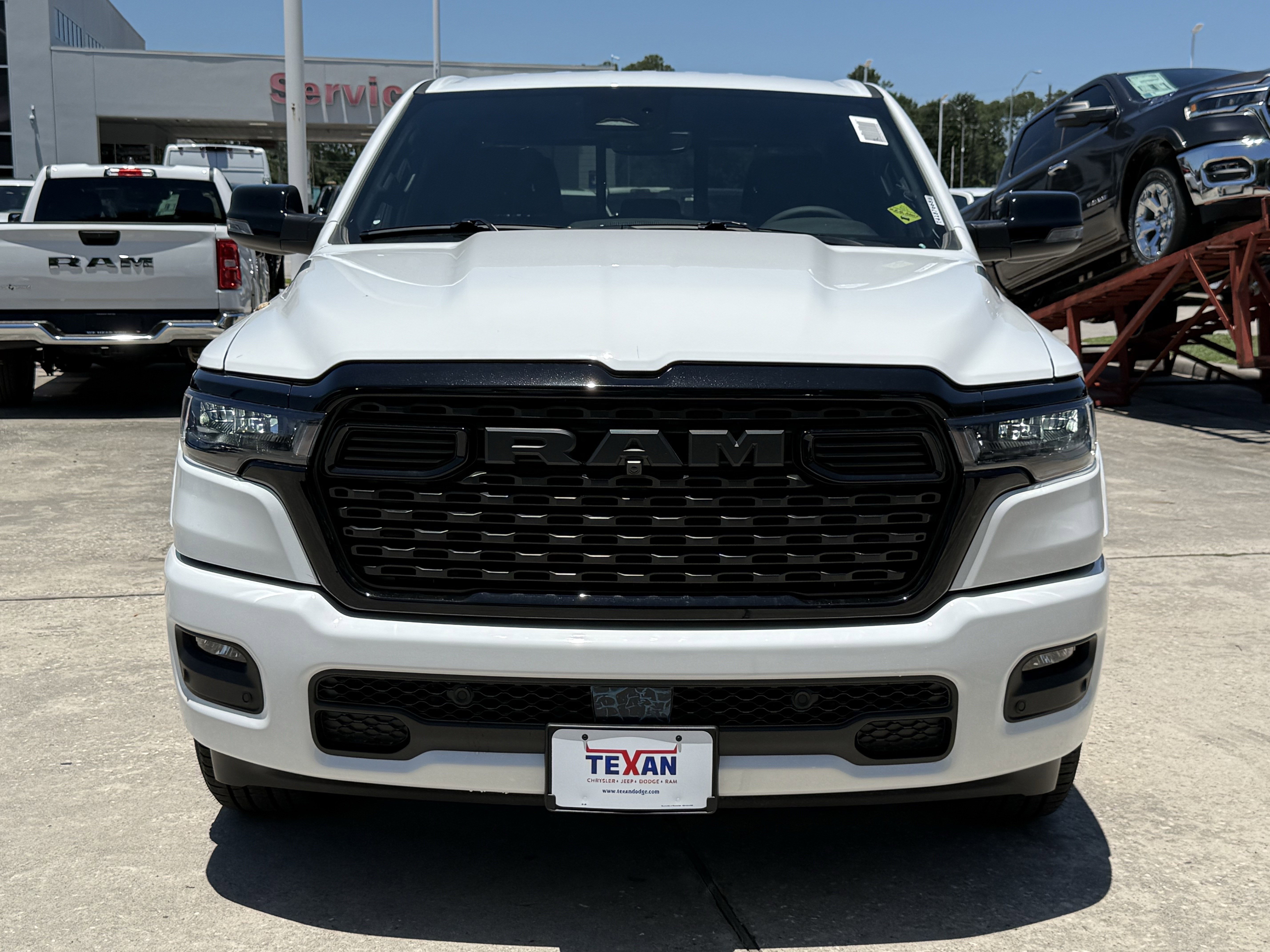 New 2026 Bright White Clear-Coat Exterior Paint RAM Lone Star image 6