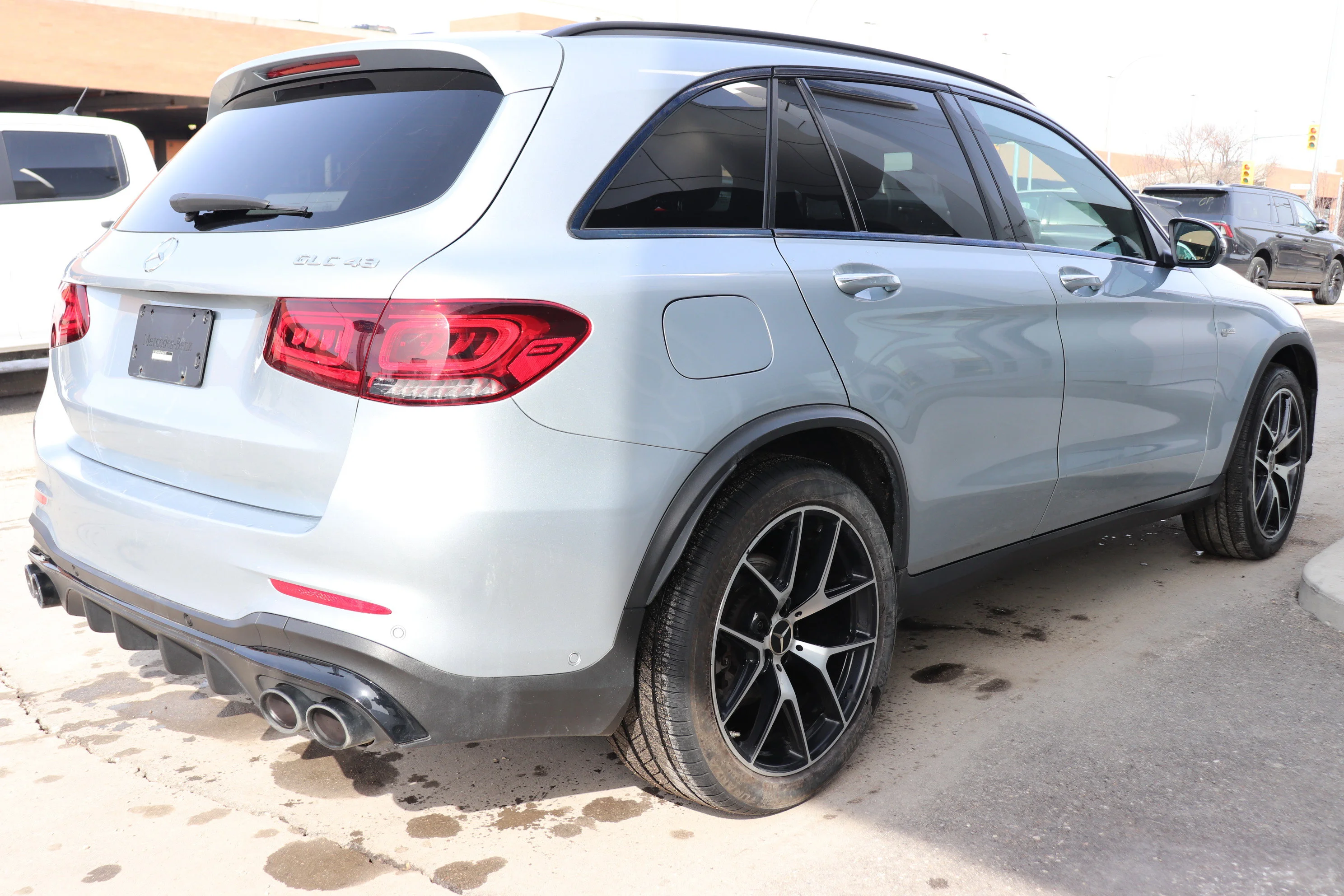 Certified Used 2021 Silver Mercedes-Benz AMG GLC 43 4MATIC SUV image 4