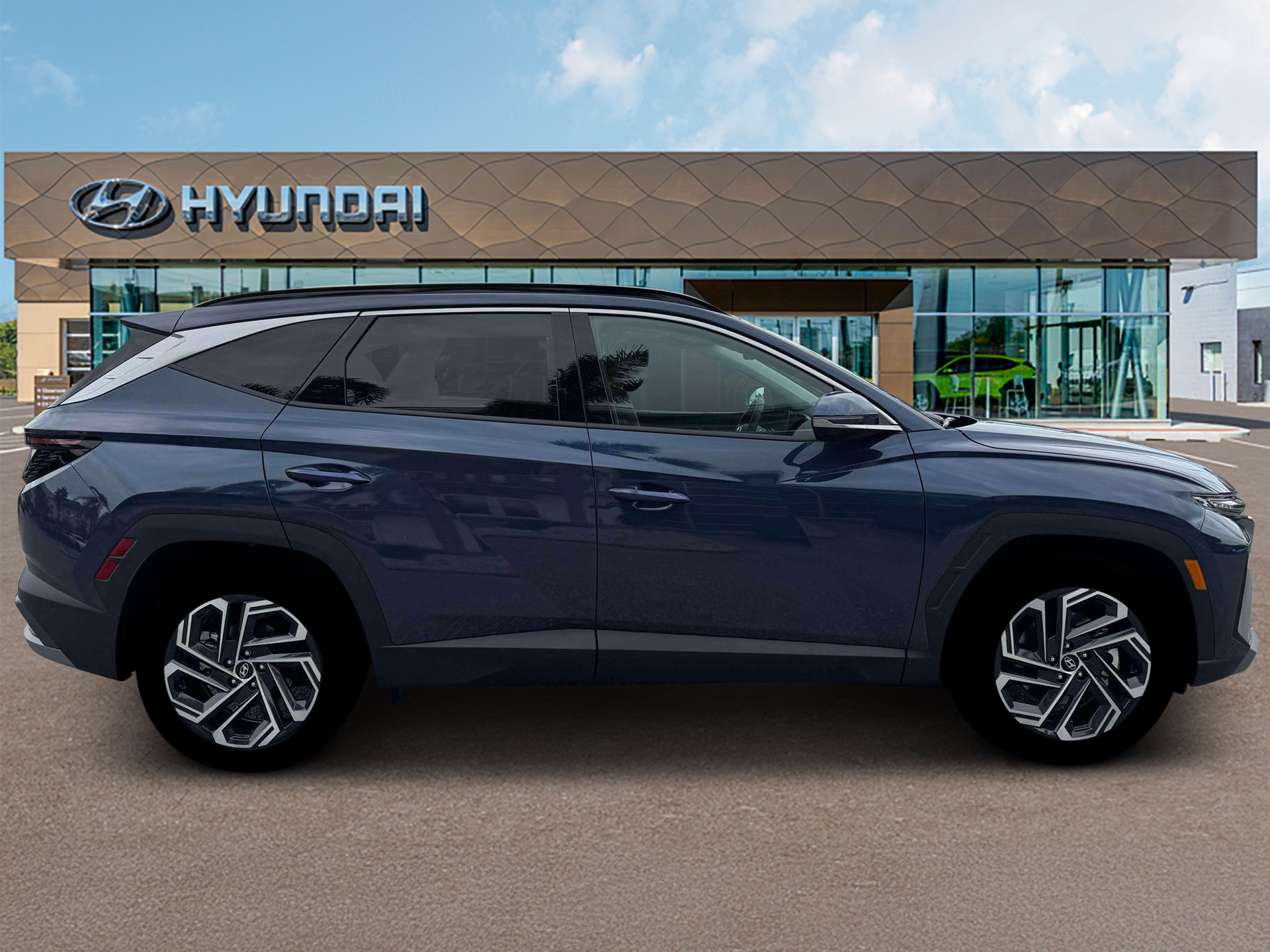 New 2026 Blue Hyundai Limited FWD image 9