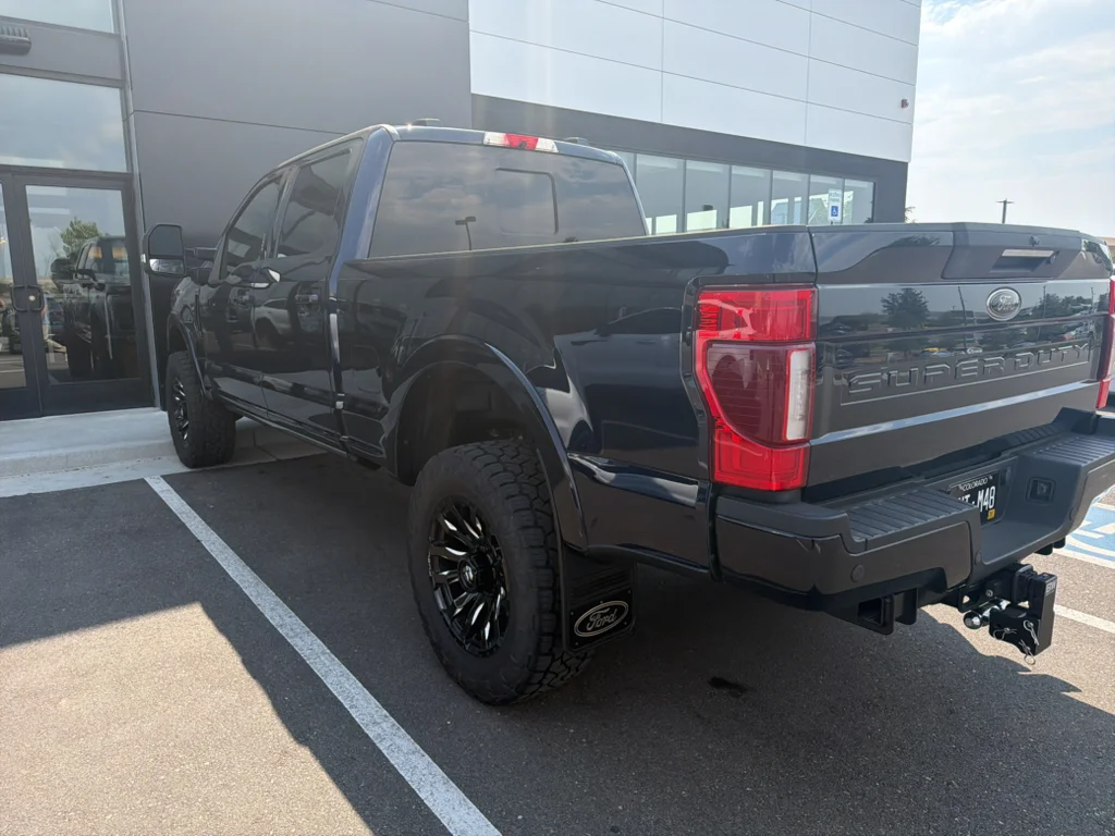 Used 2022 Antimatter Blue Metallic Ford LARIAT image 6