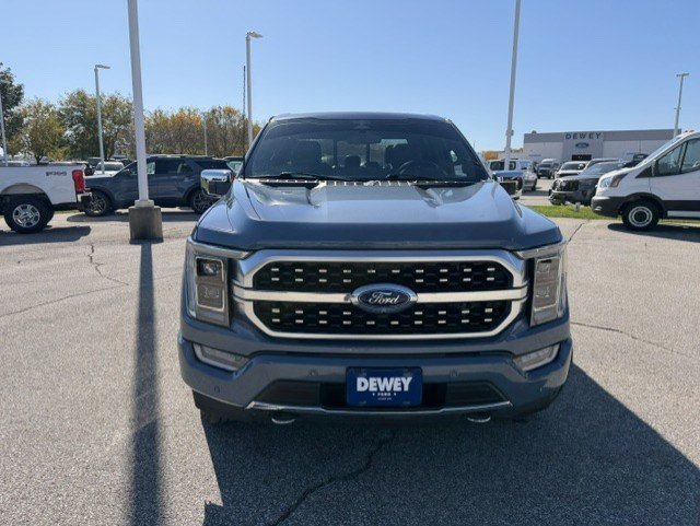 Certified Used 2023 Azure Gray Metallic Ford Platinum image 2