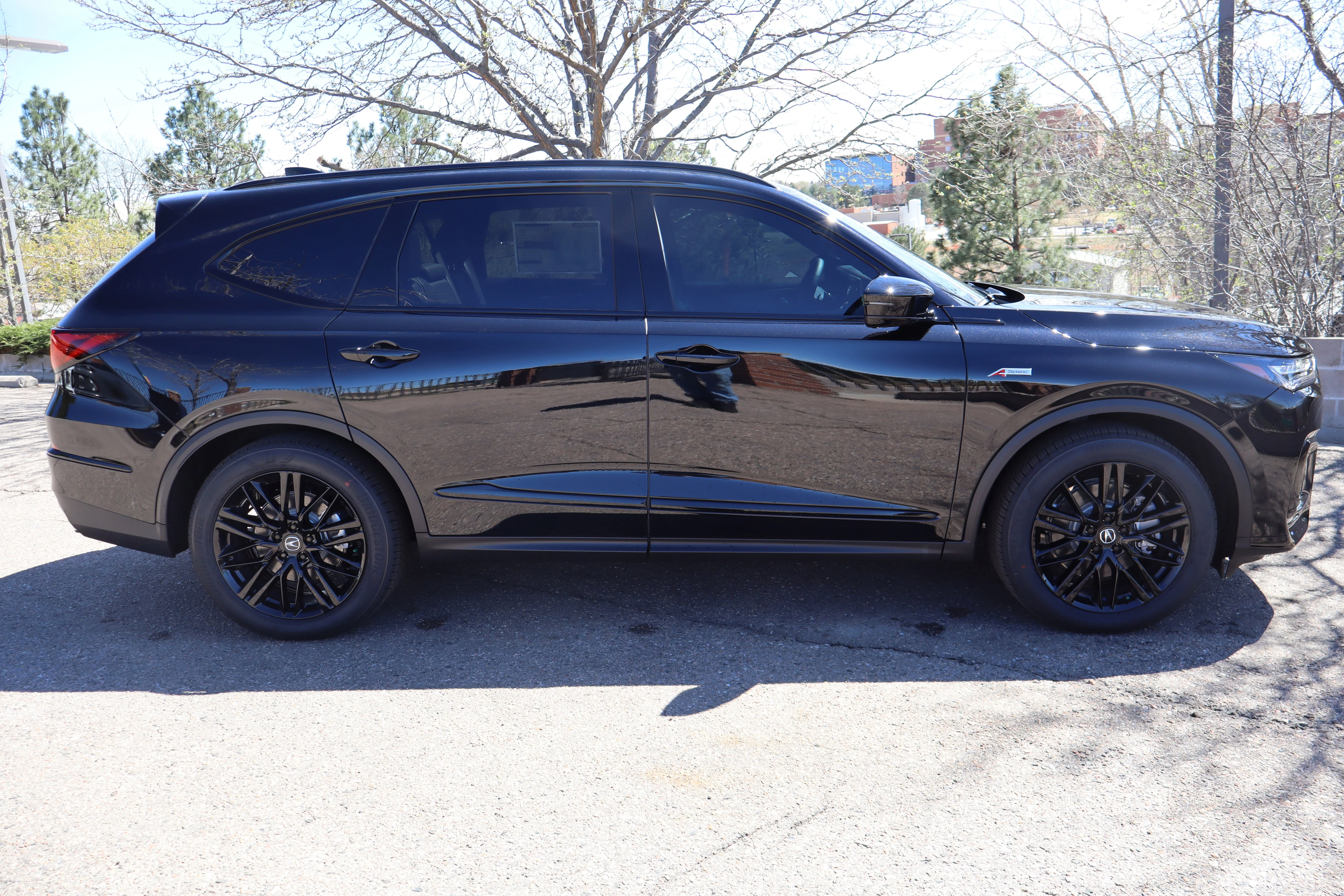 New 2026 Majestic Black Pearl Acura w/A-Spec Advance Package image 8