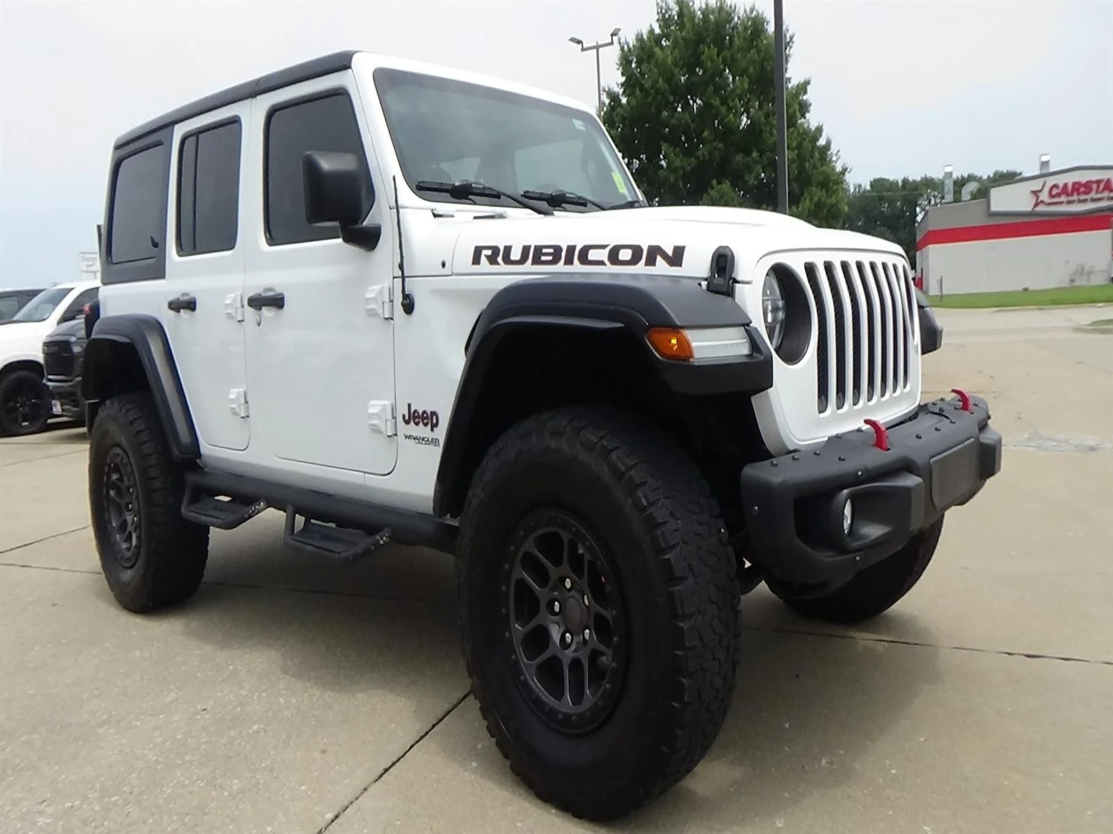 Certified Used 2022 Bright White Clear Coat (pw7) Jeep Rubicon image 4