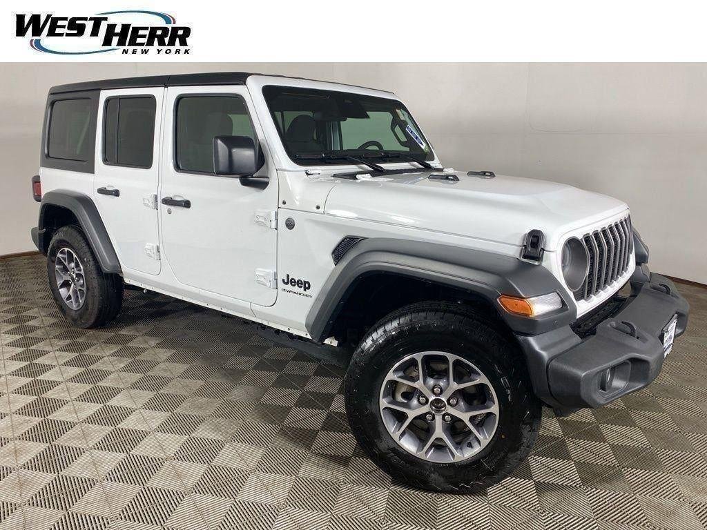 Used 2026 Bright White Clearcoat Jeep Sport S image 29
