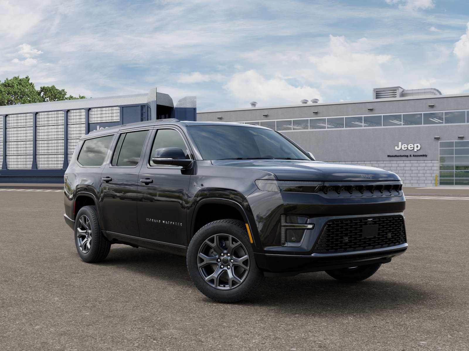 New 2026 High Gloss Black Exterior Paint Jeep Grand Wagoneer image 5