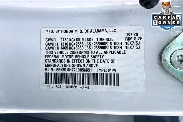 Used 2020  Honda EX-L image 32