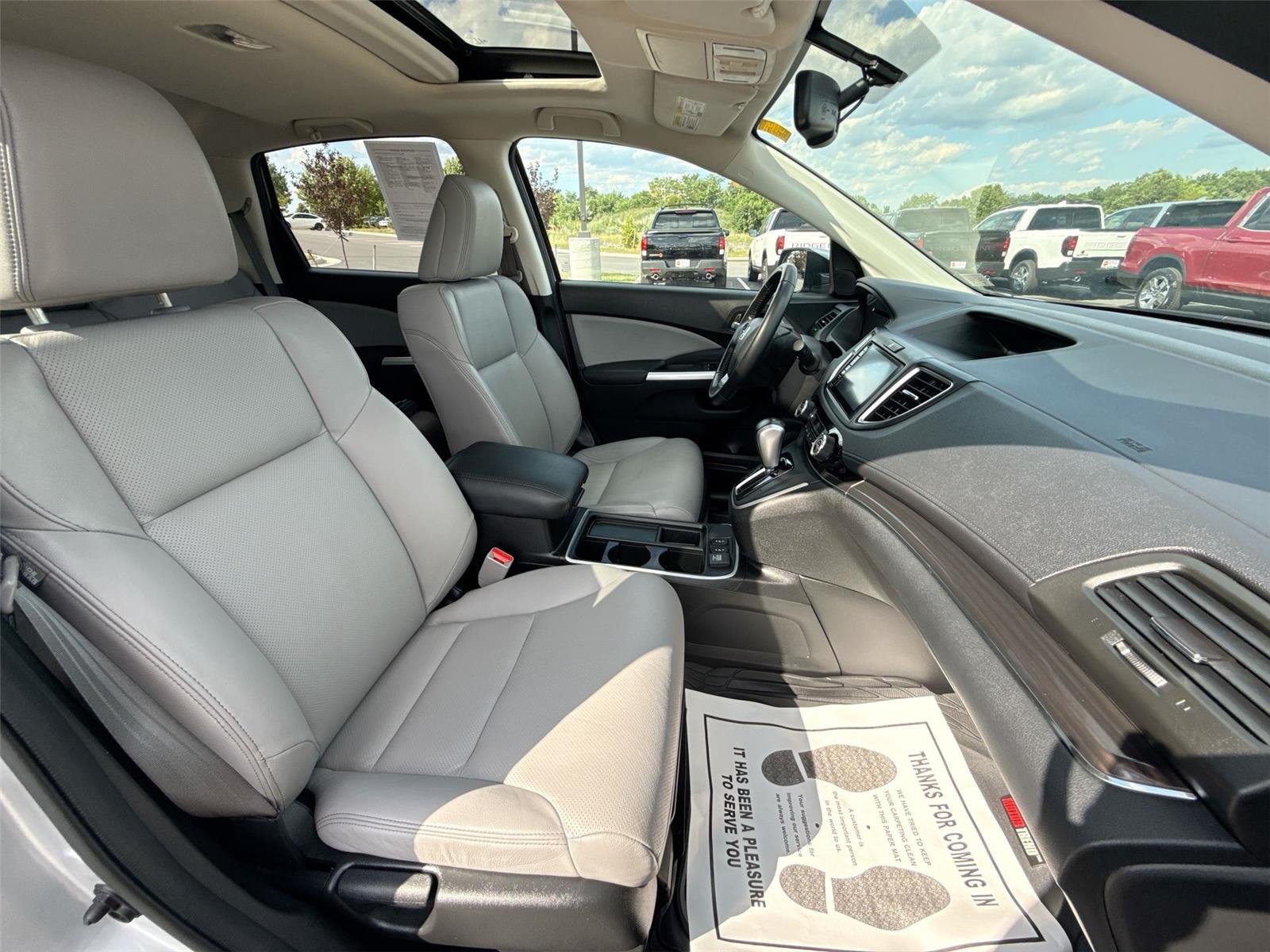 Used 2015 Alabaster Silver Metallic Honda EX-L image 22