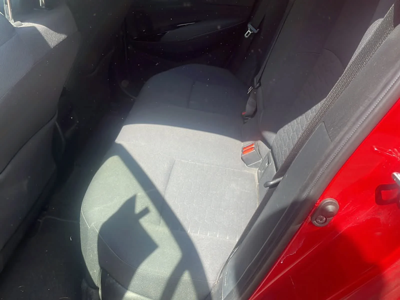 Certified Used 2021 Supersonic Red Toyota SE image 14