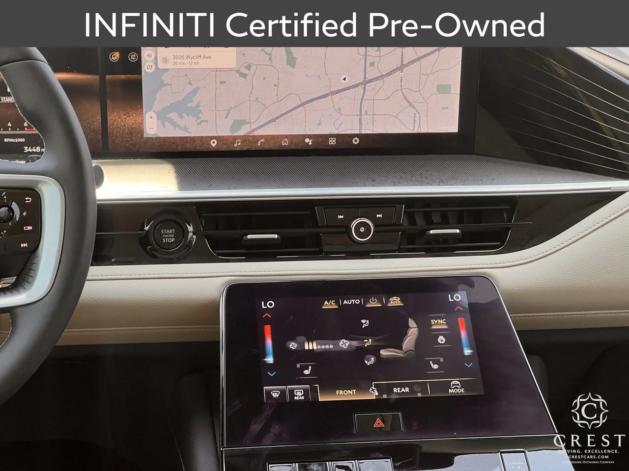 Certified Used 2026 Black Obsidian INFINITI PURE image 17