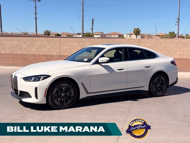 Certified Used 2025 White BMW eDrive40 image 1