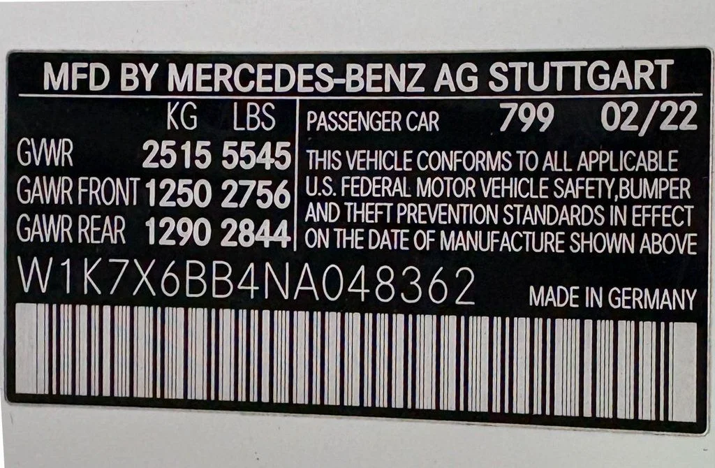 Used 2022 MANUFAKTUR Diamond White Metallic Mercedes-Benz Base image 39