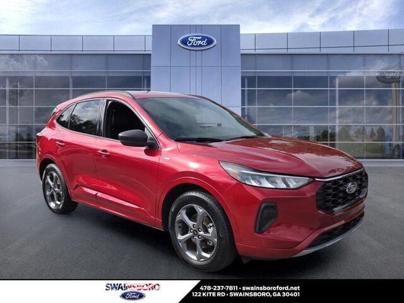 Used 2024 Rapid Red Metallic Tinted Clearcoat Ford ST-Line image 1
