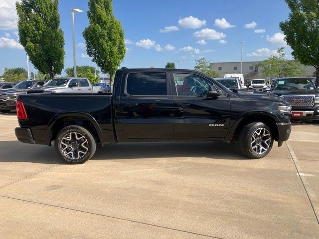 Used 2025 Diamond Black Crystal Pearlcoat Ram Laramie image 4