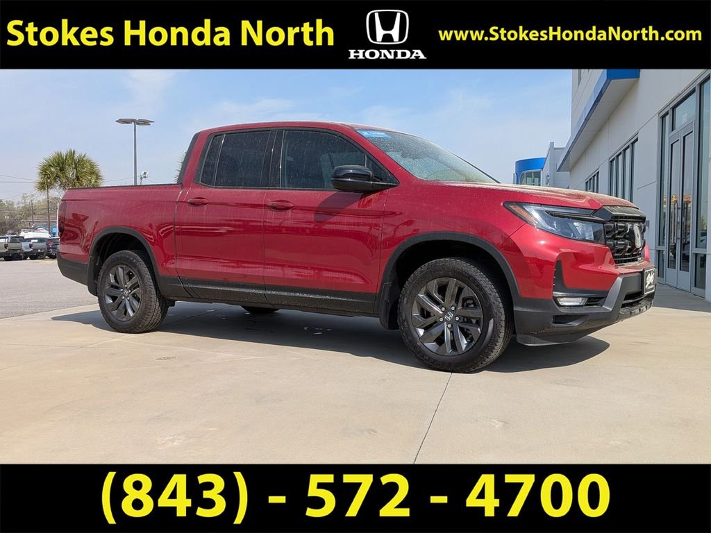 Used 2024 Red Honda Sport image 1