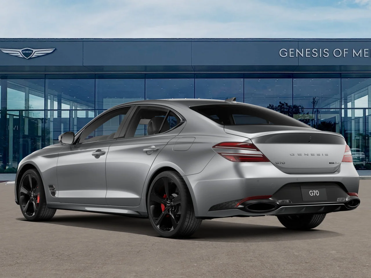New 2026 Savile Silver Metallic Genesis 3.3T AWD Sport Prestige image 5