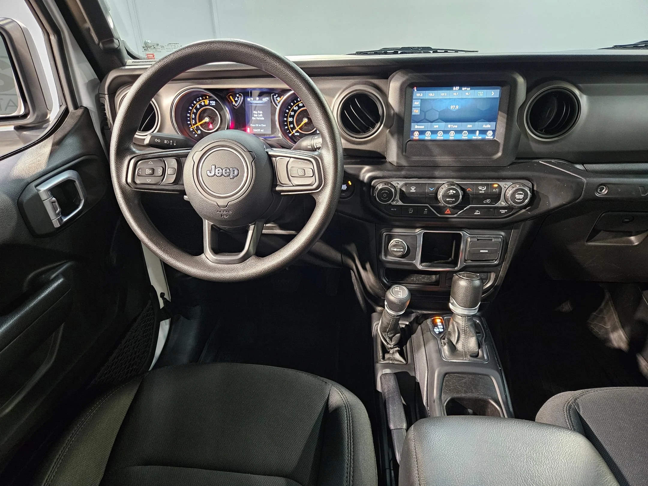 Used 2022 Bright White Clearcoat Jeep Unlimited Willys Sport image 9