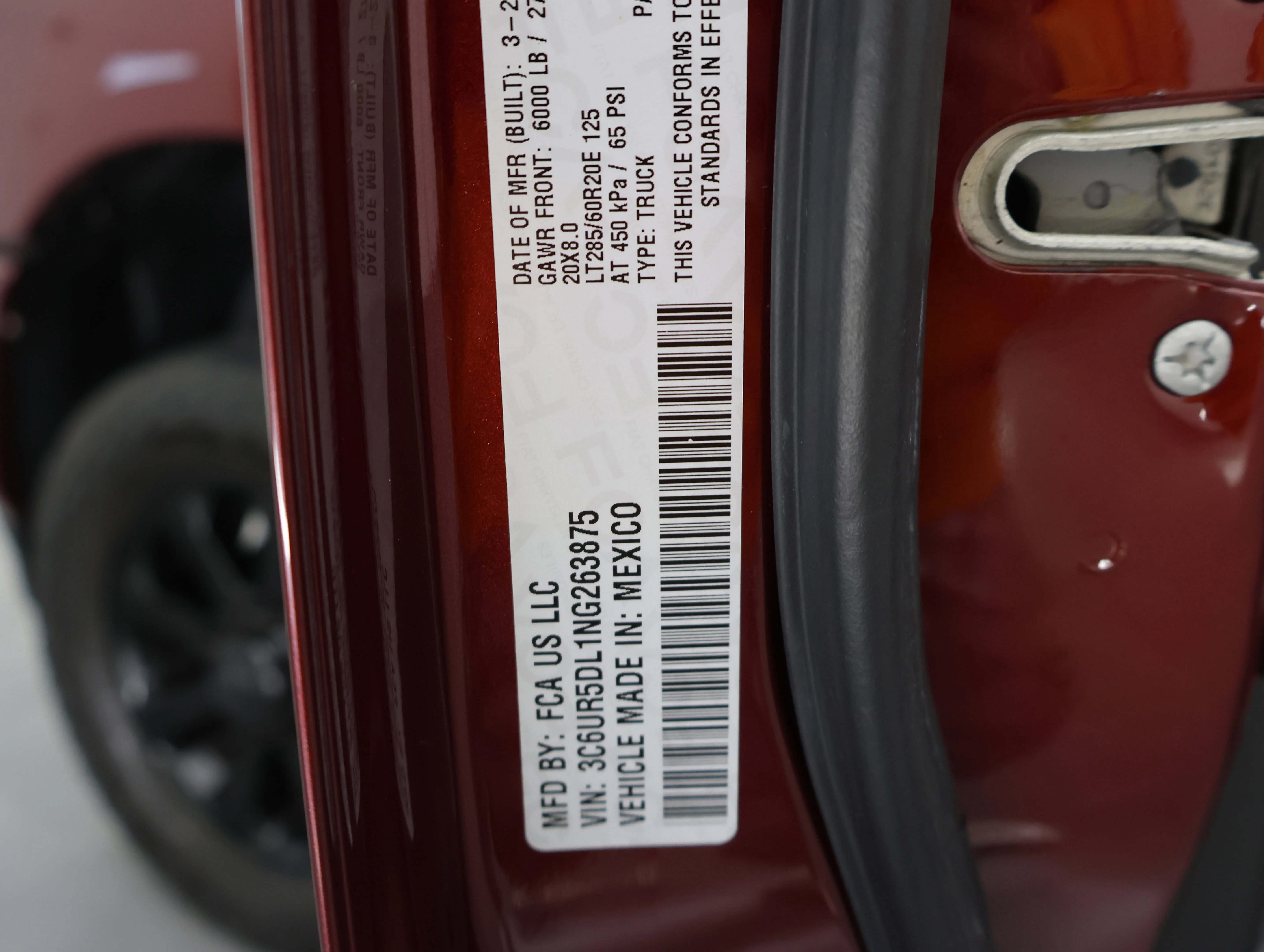 Used 2022 Delmonico Red Pearlcoat Ram Big Horn image 59