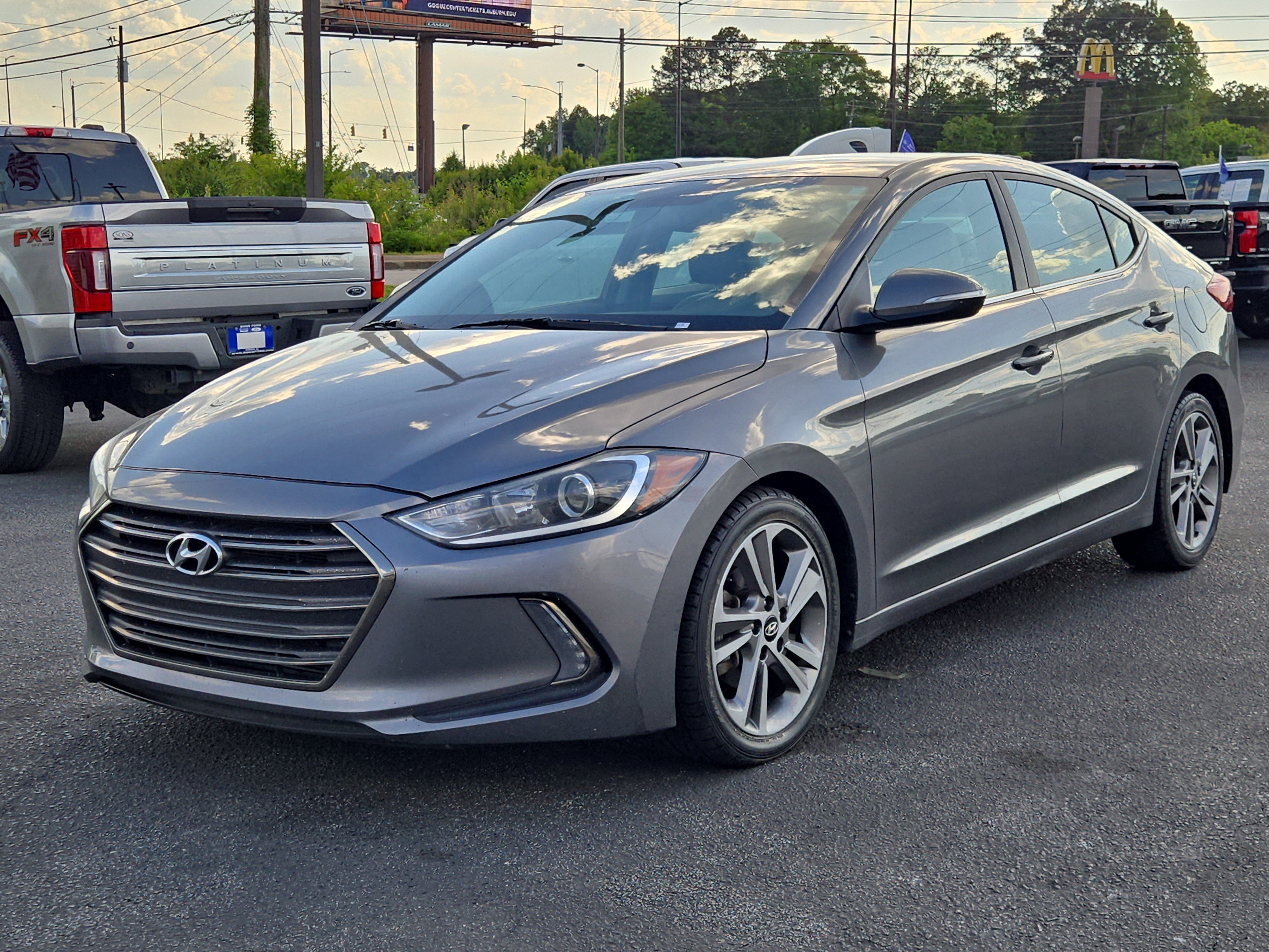 Used 2018 Hyundai Elantra Limited with VIN 5NPD84LF7JH276701 for sale in Auburn, AL