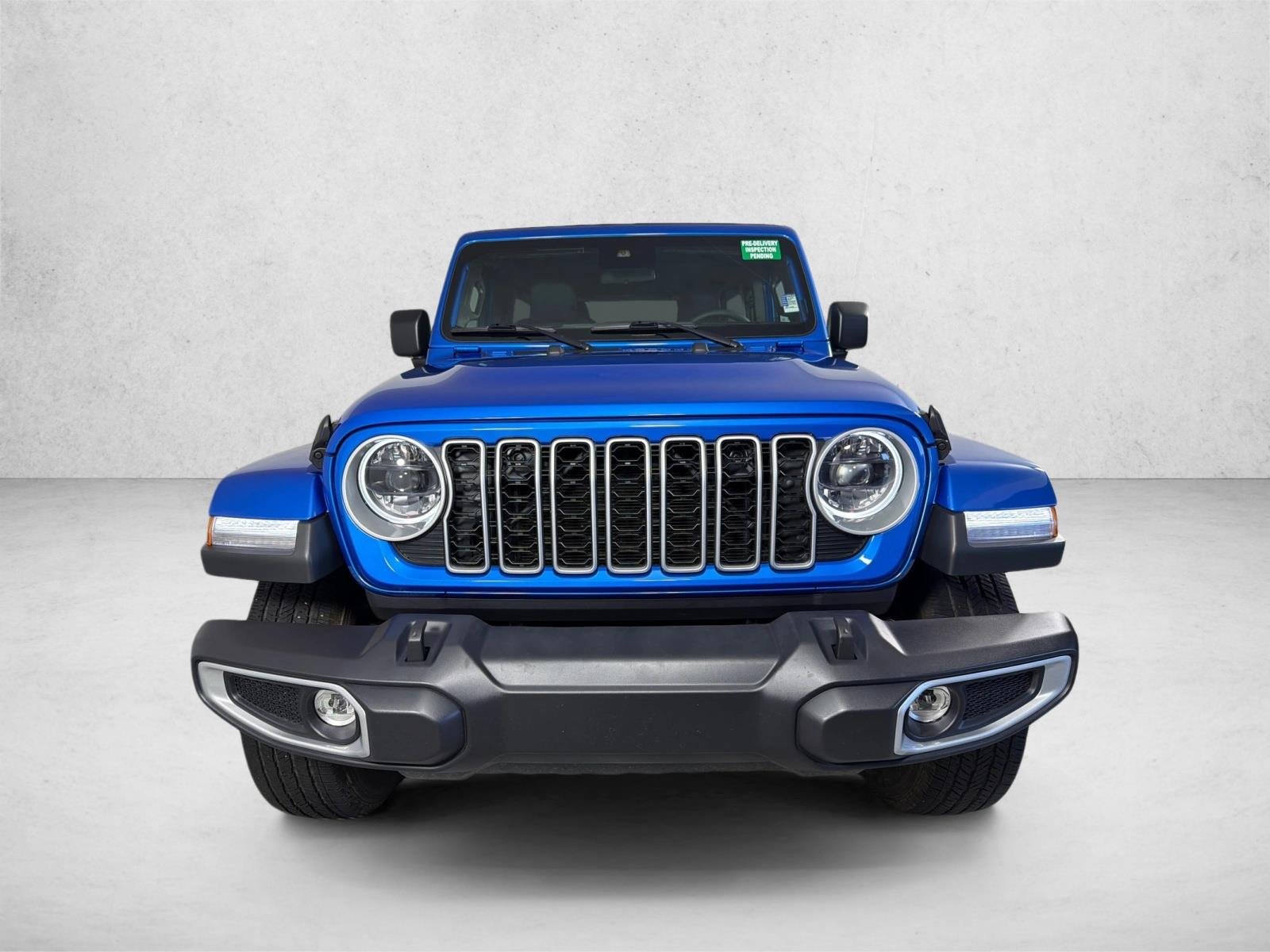Used 2025 Hydro Blue Pearlcoat Jeep Sahara image 8